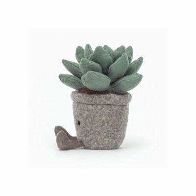 Jellycat Silly Succulent Azulita USA | 64095SUPV